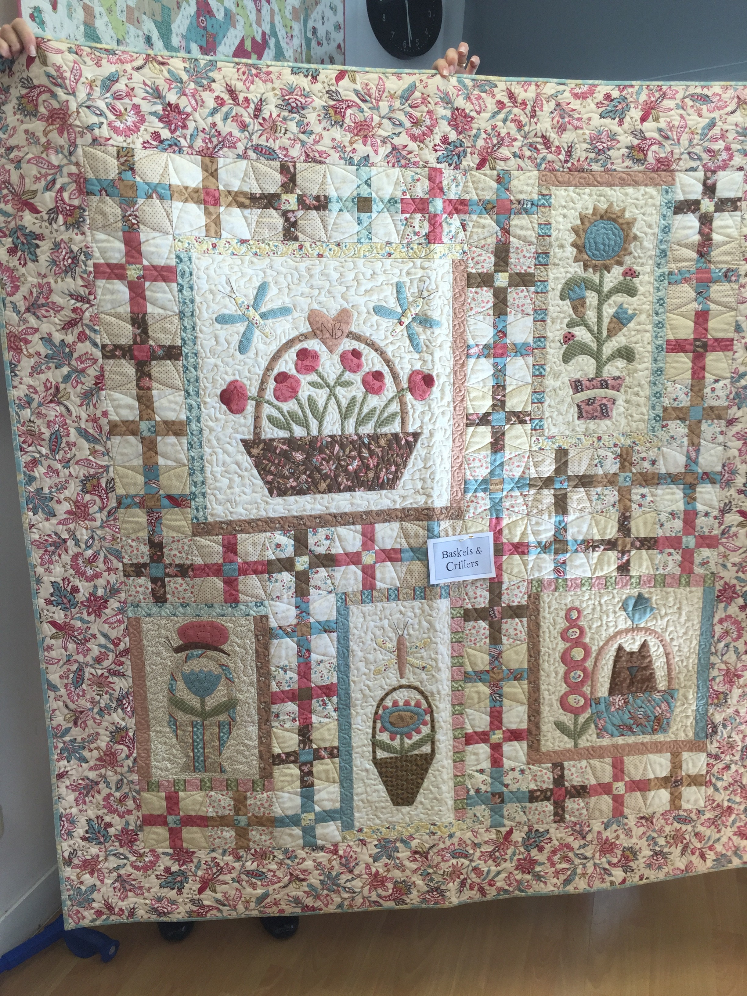 Quilt Natalie Bird LA VIDA EN PATCHWORK