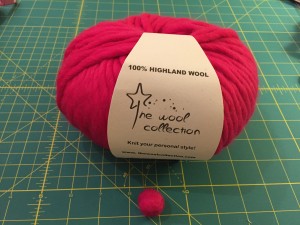 ovillo de lana 100% Highland Peruvian  Wool