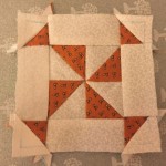 Quilt Dear Jane bloque E-3