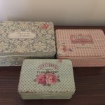 cajas de lata patchwork