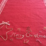 bordado a mano Navidad