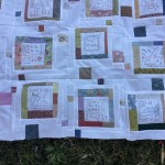 quilt log cabin