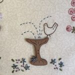 botón de madera hecho a mano