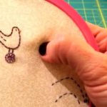 Tutorial punto de bordado: rueda festoneada