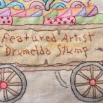 Carro bordado a mano Meg Hawkey