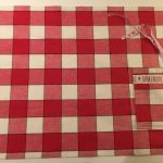 mantel individual hecho a mano