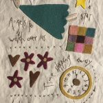 Bloque 2 quilt Dancing Chickens de Anni Downs