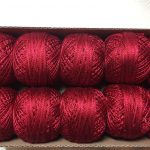 hilo color bordar punto cruz red work