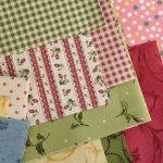 kit con telas de patchwork