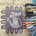 punch needle heart to hand