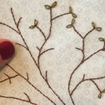 video tutorial punto bordado lazo