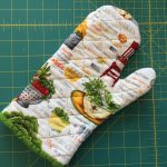 guante cocina patchwork