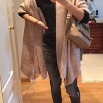 bolso mochila zadig voltaire lona cuero