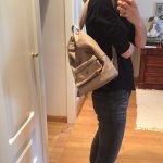 bolso mochila zadig voltaire lona cuero
