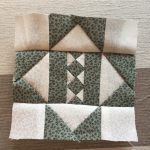 Quilt Dear Jane bloque patchwork E12