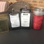 Costura patchwork  y taza de té