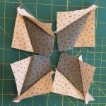 Bloque de patchwork estrella