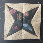 estrella en tela