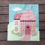 shabby fabrics quilt Welcome Home in Spring