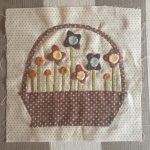 Bloque Quilt Gossip in the Garden