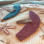 Quilt Miss Rosie´s Garden aplicaciones de lana