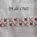 cómo hacer punto de cruz