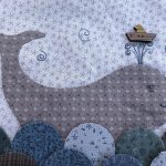 Bloque 9 acabado quilt Seaside Town de Lynette