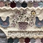 Quilt Chateau Hexagon de Lynette Anderson