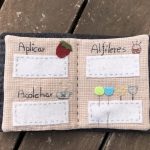 estuche guarda agujas patchwork