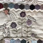 Quilt Chateau Hexagon de Lynette Anderson