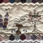 Quilt Chateau Hexagon de Lynette Anderson