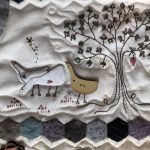 Quilt Chateau Hexagon de Lynette Anderson