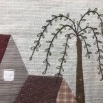 bordado árbol hilos valdani perlé