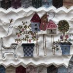 Quilt Chateau Hexagon de Lynette Anderson