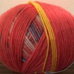 ovillo tejer calcetines colores