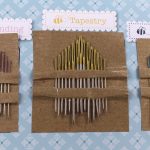 agujas para coser bordar aplicar a mano colores Lori Holt