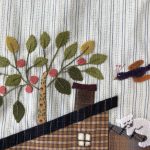 aplicaciones lana quilt colcha patchwork