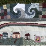 Quilt Seaside Town de Lynette Anderson acabado