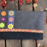 Mi nuevo clutch de noche bordado a mano