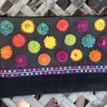 Mi nuevo clutch de noche bordado a mano