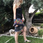 Mi nuevo clutch de noche bordado a mano