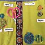 guarda agujas patchwork