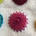 Italian knot stitch Sue Spargo