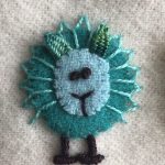 bordar oveja a mano la vida en patchwork