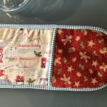 Guante de cocina en patchwork