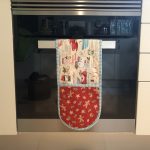 Guante de cocina en patchwork