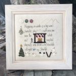 Cuadro Slowlife winter la vida en patchwork