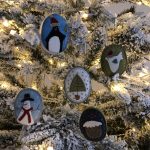 decoración handmade árbol navidad bolitas