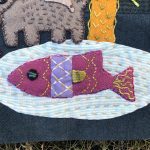 Quit Folk Tails 9 y 10 bordado