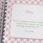 scrappy planner Lori Holt